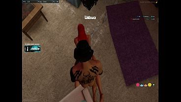 ruivinha safada nao se agentou e sentou pro novinho da piroka grande  que gozou dentro da bucetinha e do cuzinho dela no gta rp