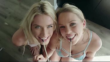 sheCRUMBLED Cookie And Dakota Lyn Naughty Threesome