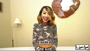 King Noire's Thick Black Cock Rams Down Kimberly Chi's Throat!