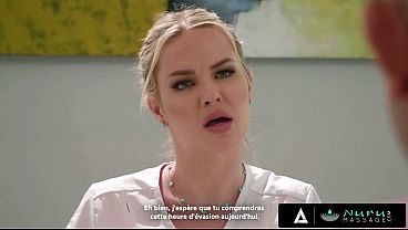 NURU MASSAGE - Sexy Babes Relieves Her Client's Stress With A Hot NURU FRENCH SUBTITLES
