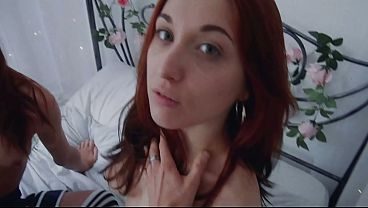 Threesome with two incredibles French Students - Trans girl