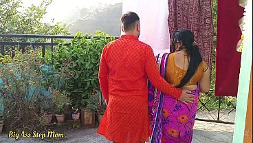 Indian Step Mother-in-law Fucked by Her Step Son in-law - Hindi Clear Audio