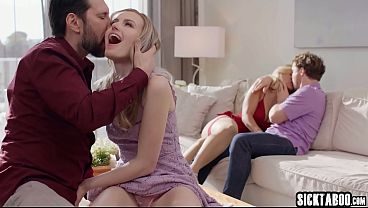Hot big tits MILF Carlita Ray fucks in swap couples with Scarlett Sage