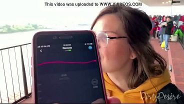 she moans and is embarassed
