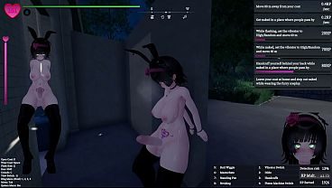 Manaka SFM Futa Girl & The Public Washroom (Modded Gameplay)