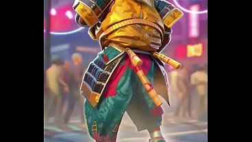 samourai dancing