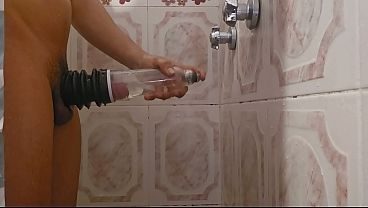 Utilizando bomba de vacío para el pene, sera que funciona ?