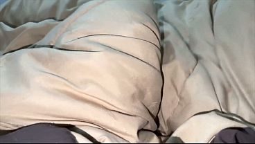 Shares bed with his mother-in-law who has a huge ass, very slutty