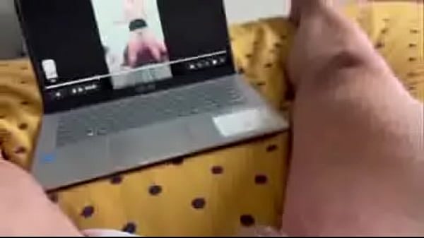 Cum tribute trying out new cock ring