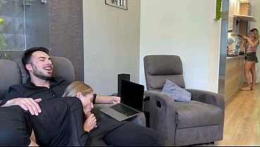 "ONE COCK WASN'T ENOUGH FOR JUST ON OF US.."CRAZY 2 GIRLS 1 GUY THREESOME WITH LOUD SCREAMING ORGASMS