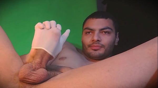 Masturbation fart and big cock latex gloves - Multiple Slow Motion - Sexy N1