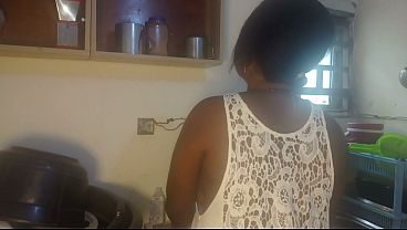 I fucked my besty in the kitchen