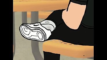 Edwald Candid Nike Shoeplay (Animation)