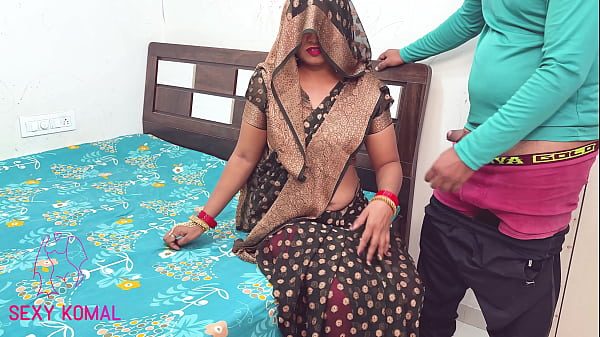 बिहारी कोमल भाभी जेठ जी को पानी देने गई तो चक्कर आयी गिर गयी जेठ जी पर  वही पर घूँघट के अध् सुरु हुआ खेल