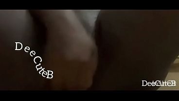 I had a lot of cum shoot out of my pussy while I fuck myself