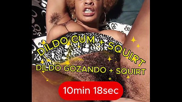 DILDO CUM ON MY HAIRY PUSSY (video  25pics combo)