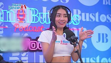 Petite brunette MayraOficial cums like crazy on the Sybian machine on the set of the JuanBustos Podcast!