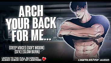 Handsy Personal Trainer Stretches You Out... | FULL AUDIO | YSF | Male Moaning | Audio Roleplay ASMR