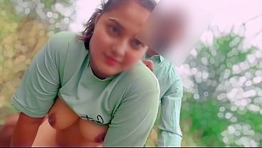 Indian hot property dealer going to jungle for buy land, but Medam is very hornny for Big Dick and fucking by land owners, medam full enjoying their pussy fuck hindi audio