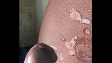 Milk dripping from the most sexiest and sweetest dick in the world