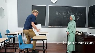 Uptight Arab Muslim Gangbanged In Company