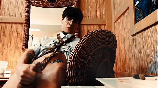 Having fun on the chair and working on the apartment (please like it)