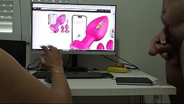 Real stepmother orders butt plug in front of her virgin stepson