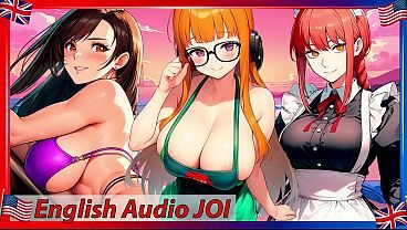 ENGLISH AUDIO HENTAI JOI. The goddesses of the island want to milk you non-stop.
