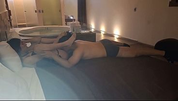 My stepbrother is fucking me in lingerie I bought for him