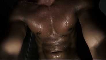 POV: French boyfriend trying hard to penetrate with sweat rain
