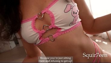 Jealous hot Stepsister inclines me to cheating and cum in her pussy