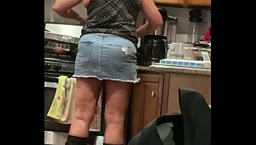 Beautiful blonde wife makes boring sexy .