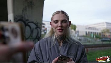 GERMAN SCOUT - Blonde Fitness Model Teen Lexi Star Pick Up for Premier Porn Casting Fuck