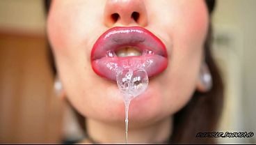 Drool dripping from my tongue 8