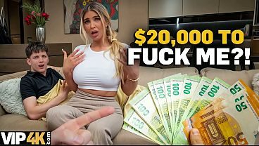 VIP4K. Sex with this Blonde with a Perfect body and Big Tits is worth every dollar