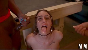 Trans Sophie & Monique Fuck Pearl On The Pool Table
