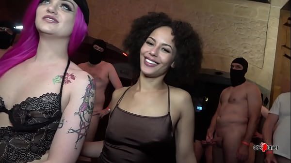 Didi   Lia creampie gangbang cum swallow orgy