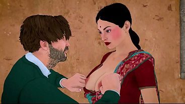 Lonely indian Desi Bhabhi Satisfies Her Pussy Hunger With Landlord's Thick Dick Hindi Urdu