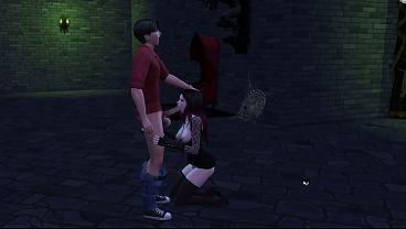 jv animation A hot vampire