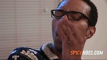 Two Black Guys Fucking The Art Girl - Mighty Dee