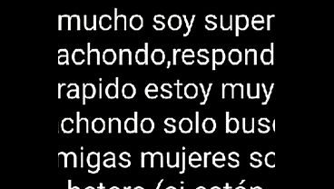 Busco amigas hormonales cachondas que quieran hablar cachondo y mandar pack mutuamente