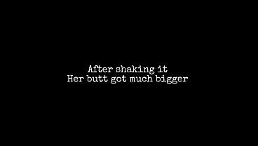 GIRL SHAKING HIS BUTT!!