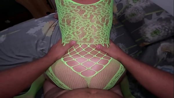 My wife pounds my cock with her huge ass on top