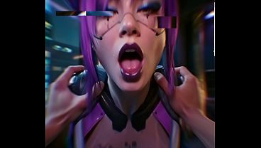 POV : Cyberpunk 2077 - Rita Wheeler Romance Scene (AI generated )