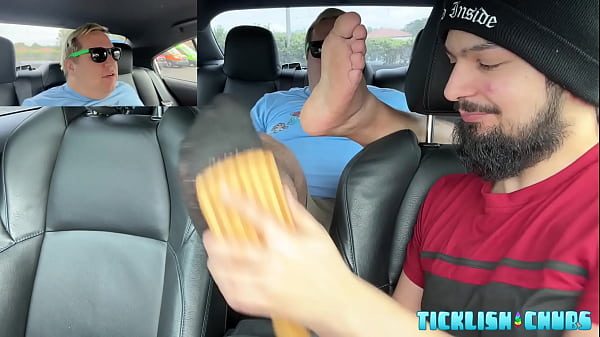 TicklishChubs: Chubby Matt Laughs Hard With The Magic Ticklers Touch