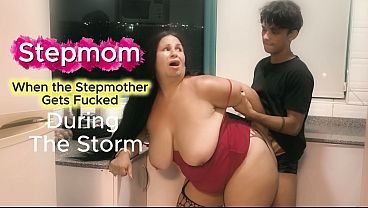 When the Stepmother Gets Fucked During the Storm – Chapter 1