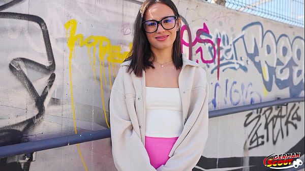 GERMAN SCOUT - Petite and small Tits Latina Teen Lucy Mendez Pick Up for Casting Fuck