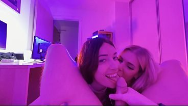 All day and night threesome fuck with TRANS cute girl and Kate Truu