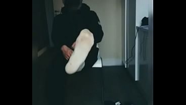 Damp White Nikes