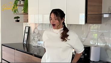 Young brother in law ate the big ass of his stepbrother's wife MILF - Salome Gil